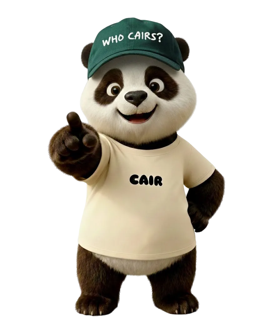 Bear pointing